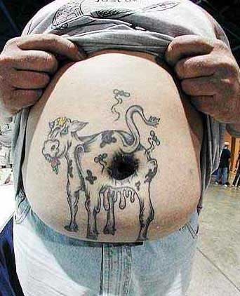 tatuaje vaca